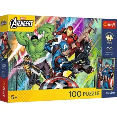 Marvel Vendicatori Forza e potere puzzle da 100 pezzi - Trefl