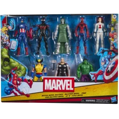 Marvel Avengers: Grande confezione da 8 action figure - Hasbro
