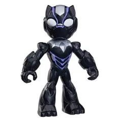 Marvel Iron Man e i suoi fantastici amici - Figura di Pantera Nera 23 cm - Hasbro immagine 2