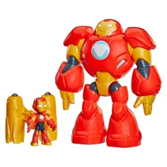 Marvel Iron Man e i suoi fantastici amici - Gioco set Armor Iron Man di dimensioni giganti - Hasbro immagine 2