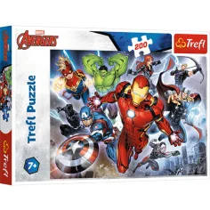 Marvel: Puzzle di 200 pezzi degli Avengers - Trefl