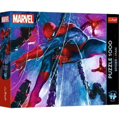 Marvel Spider-Man La rete dell'avventura puzzle premium da 1000 pezzi - Trefl