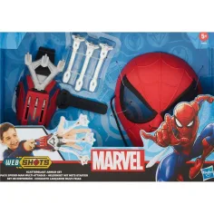 Marvel Spider-Man: Web Shots Scatterblast Armor set di gioco - Hasbro