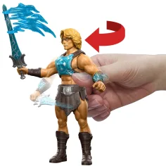 Masters of the Universe: I difensori dell'universo action figure di He-Man con spada Power Sword 14cm - Mattel immagine 2