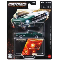 Matchbox A Film: 1968 Ford Mustang auto da collezione 1/64 - Mattel