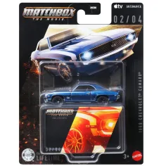Matchbox A Film: 1969 Chevrolet Camaro auto da collezione 1/64 - Mattel