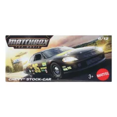 Matchbox A Film: Chevy Stock-Car scatola di cartone macchina in miniatura 1/64 – Mattel