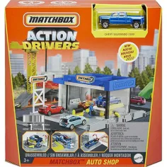 Matchbox: Action Drivers Set di Gioco Officina Auto - Mattel