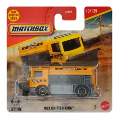 Matchbox: MBX Gritter King escavatore giocattolo 1/64 - Mattel