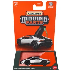 Matchbox Moving Parts: Lamborghini Huracan Sterrato auto giocattolo apribile 1/64 - Mattel