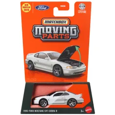 Matchbox Parti Mobili: 1995 Ford Mustang SVT Cobra R auto giocattolo apribile 1/64 - Mattel