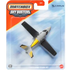 Matchbox: Sky Busters Cirrus SF50 Vision Jet aereo 1/64 – Mattel