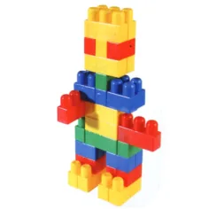 Maxi Blocks mattoncini da costruzione con camion - D-Toys immagine 4