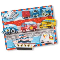 Melissa&Doug: Puzzle veicoli - Spin Master