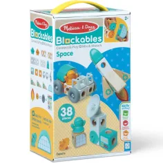 Melissa&Doug: Blockables - Set di gioco in legno nello spazio - Spin master immagine 1