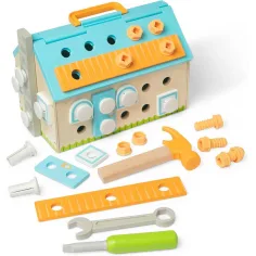 Melissa&Doug: Costruisci una casa set di gioco da 56 pezzi - Spin Master immagine 3