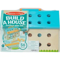 Melissa&Doug: Costruisci una casa set di gioco da 56 pezzi - Spin Master immagine 1