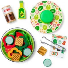 Melissa&Doug: Set di gioco per affettare insalata - Spin Master immagine 2