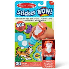 Melissa&Doug: Sticker WOW! Timbro per adesivi – Tigre – Spin Master