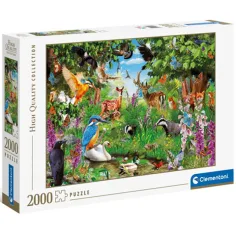 Meraviglioso puzzle della foresta HQC 2000 pezzi - Clementoni