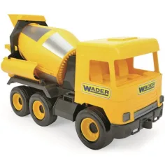 Middle Truck: Camion Betoniere 43cm giallo - Wader