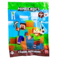 Minecraft portachiavi figura sorpresa assortita - 1pz