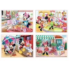 Minnie Mouse e i suoi amici puzzle 12,15,20,24 pezzi 4 in 1 - Trefl immagine 2
