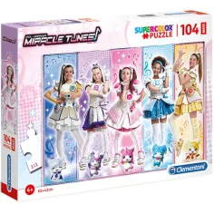 Miracle Tunes ragazze 104 pezzi Maxi Puzzle - Clementoni