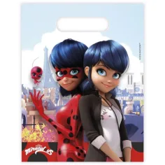 Miraculous borsa da festa set da 6 pezzi