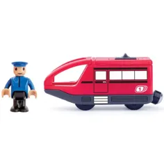 Moderno locomotiva elettrica rossa - Woodyland