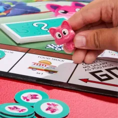 Monopoly Junior gioco da tavolo con figure di animali - Hasbro immagine 2