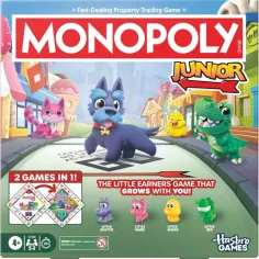 Monopoly Junior gioco da tavolo con figure di animali - Hasbro
