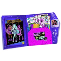 Monster High: Set creativo per colorare e vestire - Lisciani immagine 2