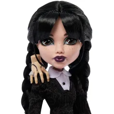 Monster High x Mercoledì – Bambola di Mercoledì Addams con accessori – Mattel immagine 2
