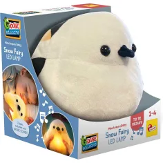 Montessori Baby Snow Fairy LED musicale peluche uccellino - Lisciani