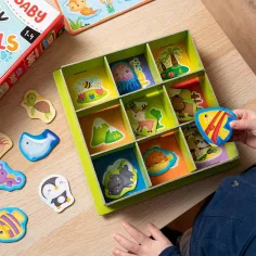 Montessori: Collezione di giochi di animali felici set da 67 pezzi - Lisciani immagine 3
