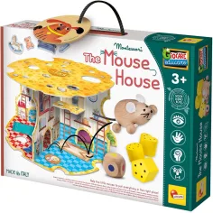 Montessori: La Casa dei Topi - Gioco da Tavolo Egérlak - Lisciani