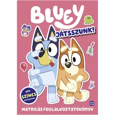 Móra: Bluey – Giochiamo! libro di attività adesive