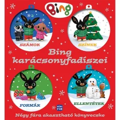 Móra: Decorazioni natalizie di Bing - Libretto da appendere a quattro alberi