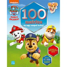 Móra: Paw Patrol - 100 adesivi e un team di cuccioli! libro da colorare