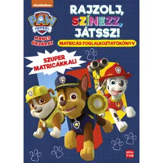Móra: Paw Patrol - Disegna, colora, gioca! libro da attività con adesivi super