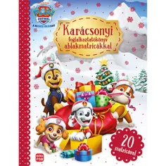 Móra: Paw Patrol – Libro di attività natalizie con adesivi per finestre