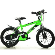 Mountain Bike R88 verde-nero bicicletta per bambini misura 14 - Bicicletta Dino Bikes