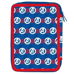Colore: Vendicatori - Astuccio a due piani di Capitan America 15x21x5cm immagine 2
