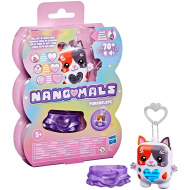 Nano-mals: Purrnelope figura di gattino elettronico interattivo – Hasbro