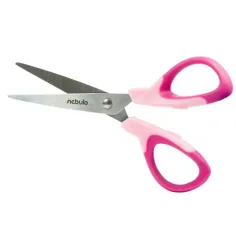 Nebulo: Forbici scolastiche ergonomiche a punta, 14 cm, disponibili in diverse varianti immagine 2