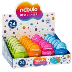 Nebulo: gomma UFO in diverse varianti 1pz