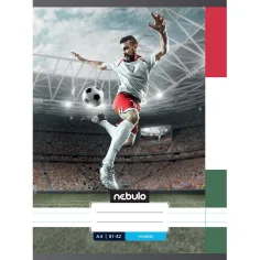 Nebulo: Quaderno a righe con motivo HUN 81-32 A/4 immagine 1