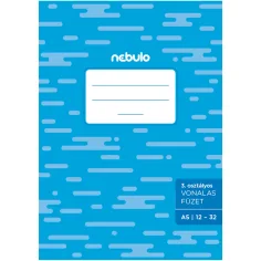 Nebulo: Quaderno rigato di terza classe 12-32 A/5 immagine 1