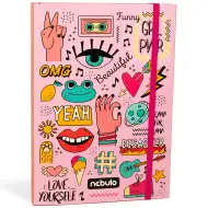 Nebulo: Scatola portablocco formato A/4 Girl Power